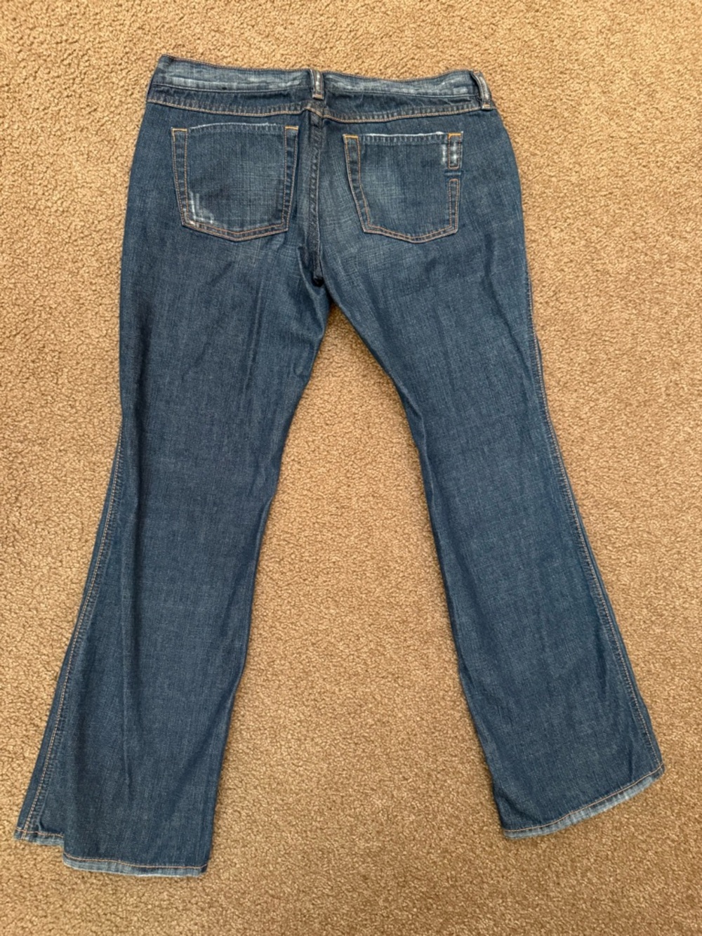 Diesel Women's Blue Flared Denim Jeans - Picture 3 of 6